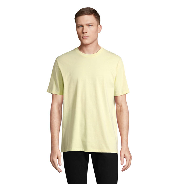 Tee shirt publicitaire coton bio unisexe 175g LEGEND Jaune clair